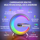 Luminária G Speaker 5 Em 1 Caixa de Som E Carregador De Celular Sem Fio - Mundo Zoom 