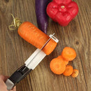 Tesoura Faca Cutelo Multiuso 2 Em 1 Clever Cutter Inox - Mundo Zoom 