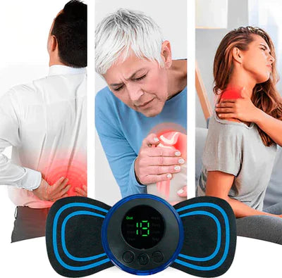 Mini Massageador de Cervical Elétrico Portátil Alivia Dores Corpo Pescoço - Mundo Zoom 