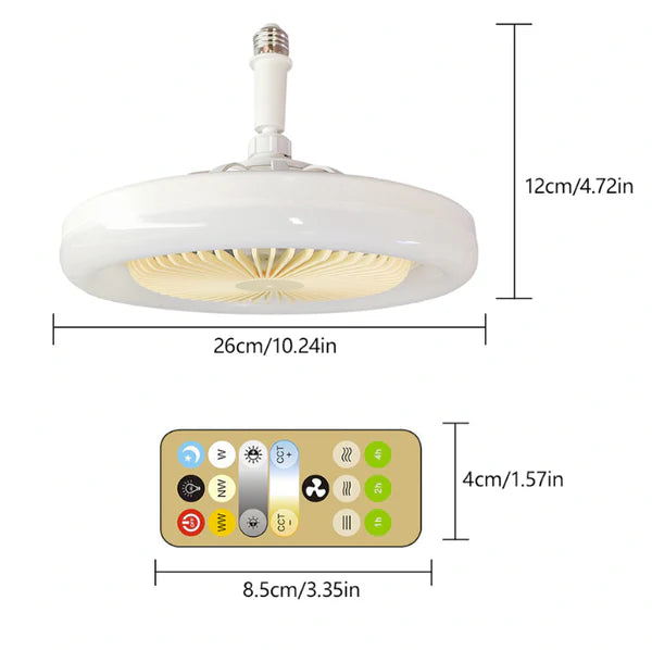 Lâmpada Turbo Led 2 em 1 [ULTRA POTENTE] - Mundo Zoom 