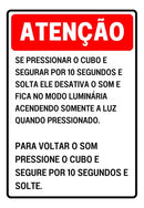 Luminária Cubo do Super Mario Bros