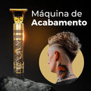 Máquina De Cortar Cabelo Para Barba Masculina Designer Aleatório Elétrico Profissional - Mundo Zoom 