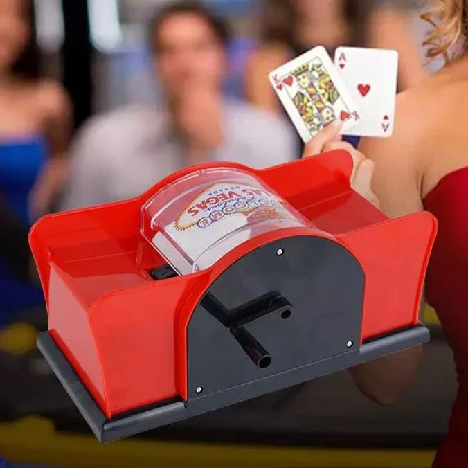 Embaralhador de Cartas Manual - 2 Baralhos, 0 Esforço