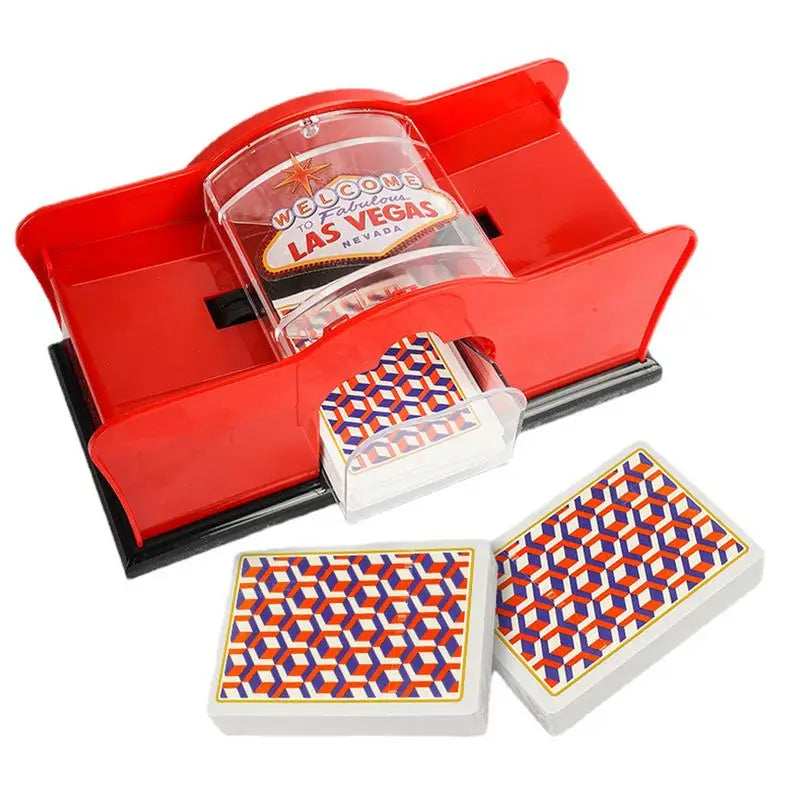 Embaralhador de Cartas Manual - 2 Baralhos, 0 Esforço