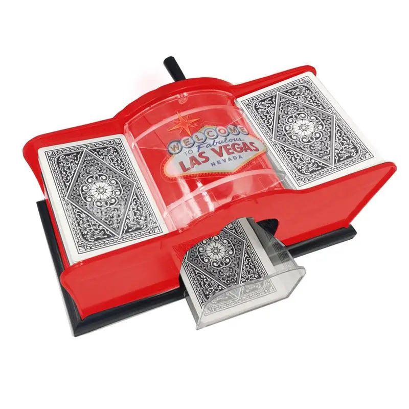Embaralhador de Cartas Manual - 2 Baralhos, 0 Esforço