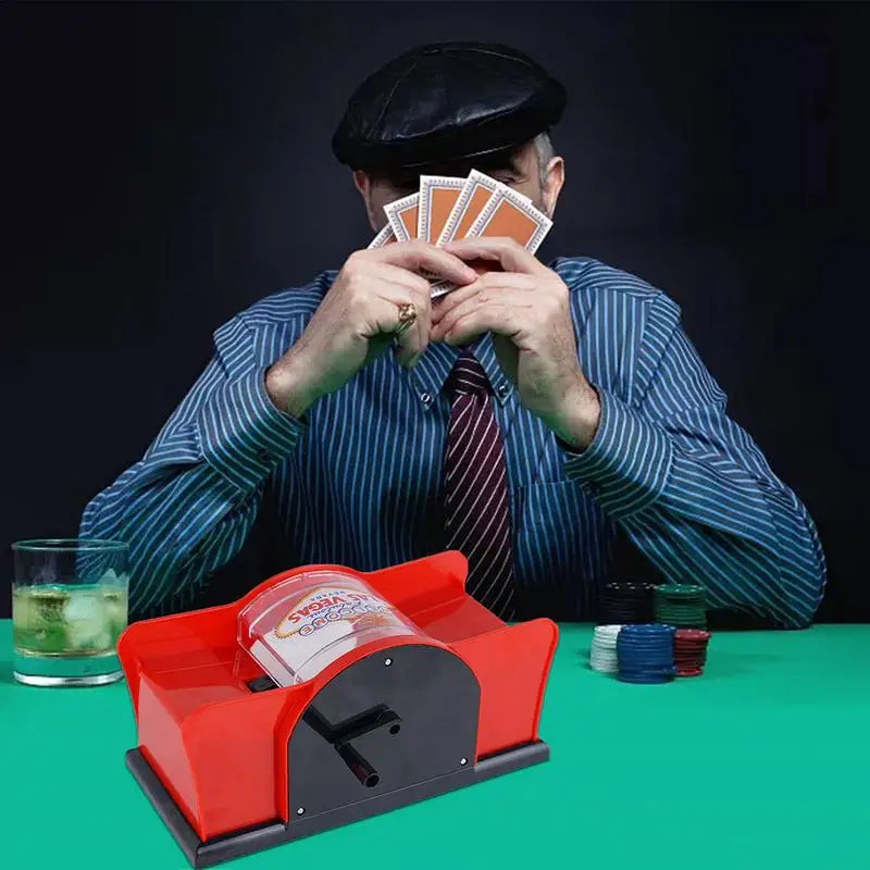 Embaralhador de Cartas Manual - 2 Baralhos, 0 Esforço