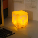 Luminária Cubo do Super Mario Bros