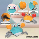 Caranguejo de Brinquedo Com Luz, Música e Sensor de Movimento - Caranguejo Fujão - Mundo Zoom 