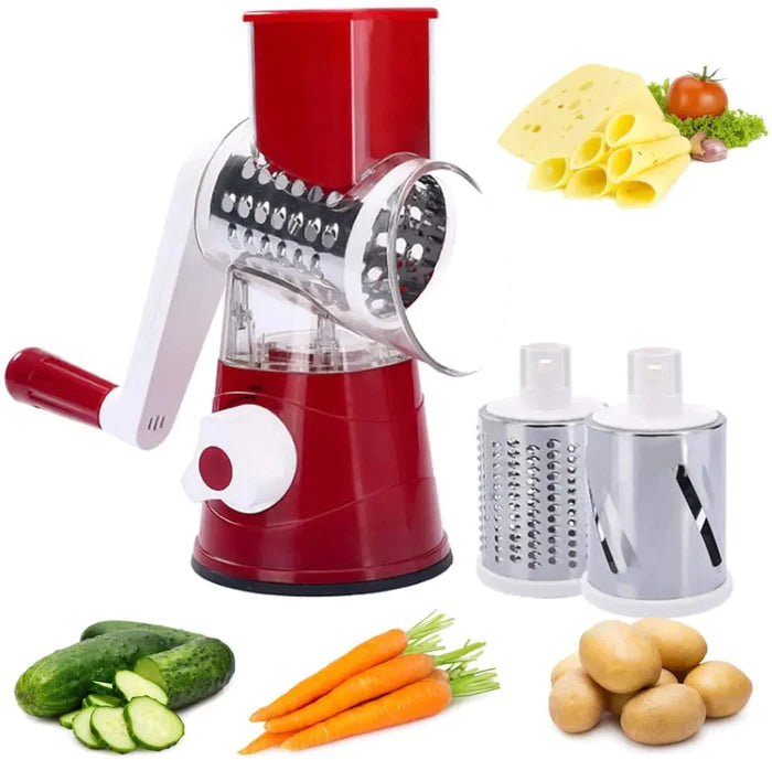 Ralador de Cozinha Profissional 3 em 1 - Mundo Zoom 