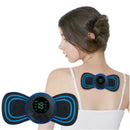 Mini Massageador de Cervical Elétrico Portátil Alivia Dores Corpo Pescoço - Mundo Zoom 