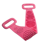 Toalha de banho de silicone cinto de esfoliação forte masculino e feminino - Mundo Zoom 